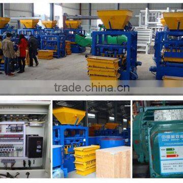 2015 New Style QT4-24 India Cement Bricks Project Report Hollow Block Machine Price