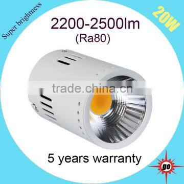 COB LED surface mounted ceiling downlight 5 years warraty