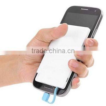 Emergency Thin Credit Card Mobile Power XHB-CD With Integrated USB Cable photo-5