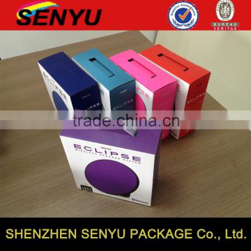 High quality, customized Bluetooth Wireless Speaker box packaging