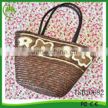 Hot New Products for 2015 Yiwu Fashion Women Handbag Tote Straw Beach Bags