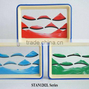 Green Moving Sand Pictures/ABS Frame Soothing Sand photo-5