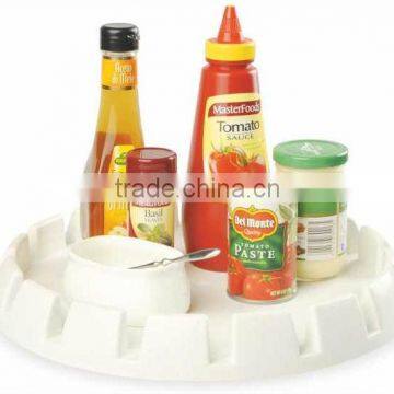 PP 32.8*4.5 Kitchen appliances condiment tray/sauce plate/plastic tool tray with handle