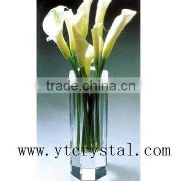 crystal vase,flower vase,vase