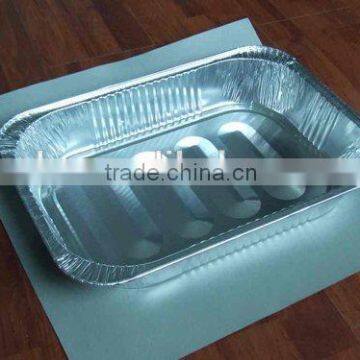 Oval Roasting Aluminium Foil food containers/Tray for USA Market