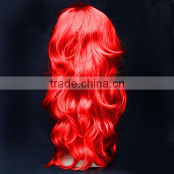 Chic Long Curly Wavy Hair Wig Cosplay Party Fancy Dress- redChic Long Curly Wavy Hair Wig Cosplay Party Fancy Dress- red W353