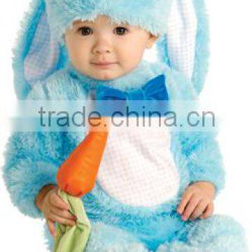 Blue Baby Rabbit Child Fancy Dress Kids Easter Bunny Animal Costume 0-18 Months BB037