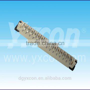 Dongguan Yxcon 15 Pin Dual Row Right Angle FPC Connector photo-2