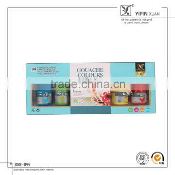 High Quality China supplier Colorful Non-toxic Artist Gouache Paint For Students