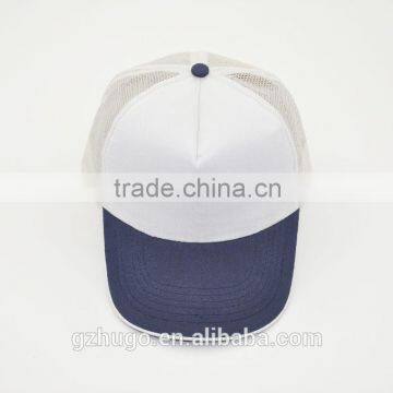 High Quality 100% Cotton Curve Sandwich Promotional Custom Blank White Cap 5-panel Cap Quality Choice photo-4