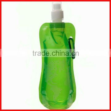 16OZ foldable BPA free water bottle for drinking