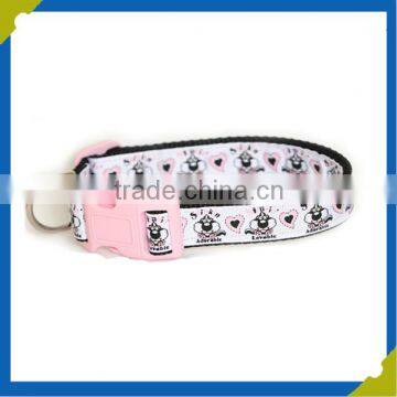 2016 top sale durable attactive design nylon dog collar leash