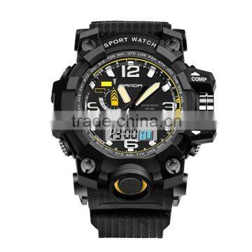 Super! 2016 Fashion G Casual Luury Brand Men Military Sport Watches Led Digital Analog Quartz Watch Shock Proof Clock Men
