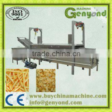 automatic potato chips frying machine