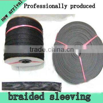 Eco-friendly PET braided expandable sleeve for fibre protection