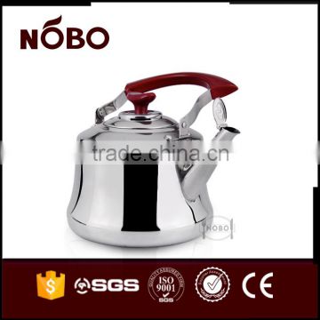 red color handle stainless steel pour over kettle for household