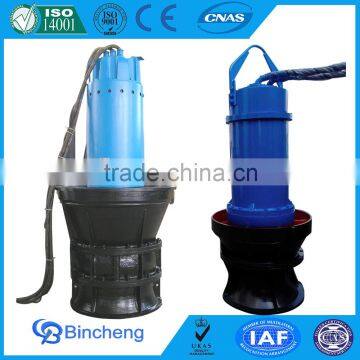 Submersible rainwater pump for pond