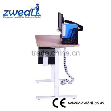 table top glass l-shaped office desk factory wholesale