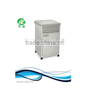 China factory supply patient bedside locker with bottle basket