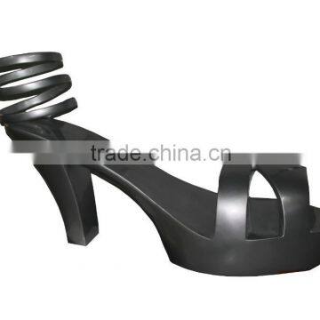 fiberglass high heel shoes statue