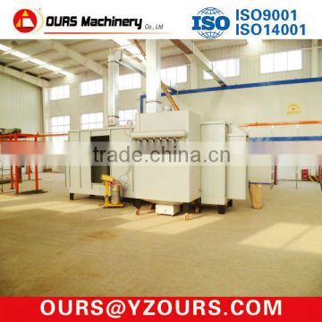 Electrostatic Powder Coating System with Cyclone Recovery