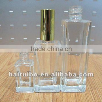 Wholesale New product fancy empty unique glass nail polish bottles