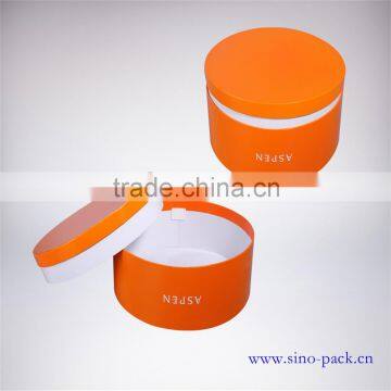 flower packaging box /large round packaging box