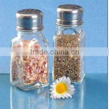 Transparent Spice Jars And Caps