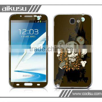 PU glue and 180C material samsung galaxy note skin sticker s5360 5660 7500