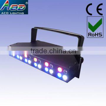 HOT 24*1w RGBW/A pixel control battery powered wireless dmx led stage wall washer light