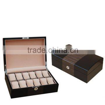 Customized 6 slots wooden watch box ,accept ODM and OEM