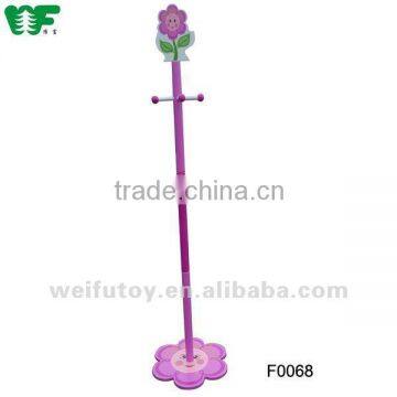 Kids wood coat hanger