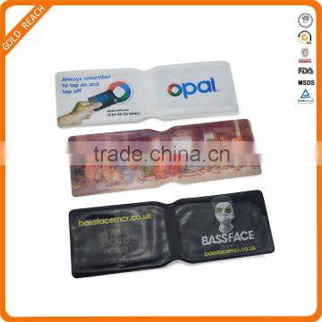2015 Portable Soft PVC Wallet ID Card Holder Made By PVC