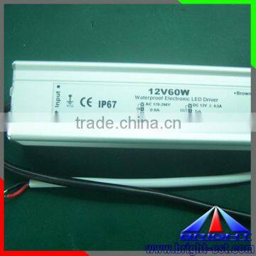 60W IP67 LED Power Supply, 60W IP67 LED Driver, 60W IP67 LED Adapter