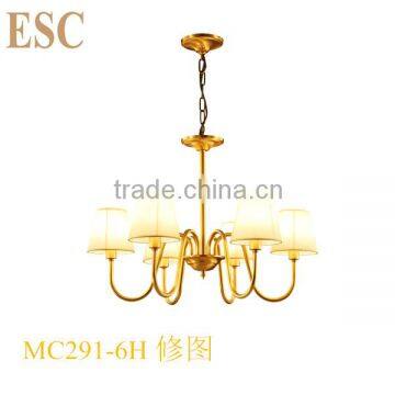 American Country Style Warm White Light Chandelier