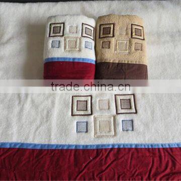 100% Cotton Luxury Decorative Bath Towel Sets photo-2