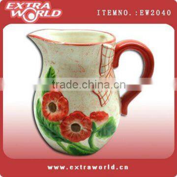 Spring Flower Ceramic Milk Jug