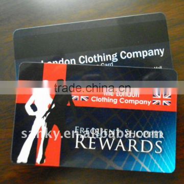 High quality Offset Printing Plasctic Loco Magnetic Card