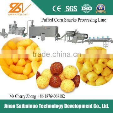 Puffs Corn snack food processing machinery