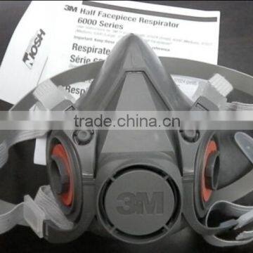 100% original 3M 6300 half face mask 3M air filter face masks 3M anti gas mask gas mask double filter made in USA