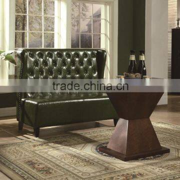 Classical MDF Veneer painting Table K08 T02 1.5m black low price restaurant furniture