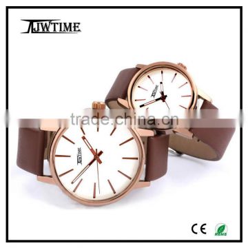 fashion leather watch drop shipping couple lover wrist watch character gift unisex wrist watch quartz watches japan movt