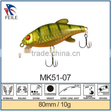 japanese plastic minnow fishing lures with 3D eyes