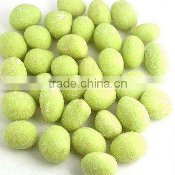 Wasabi flavor coated groundnuts