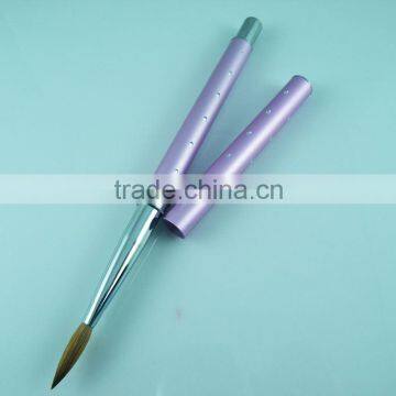 Professional manufacture cheap price with high quality Kolinsky hair Nail art Brush