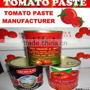 Wholesale Tinned Tomato Paste 800gram