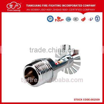 New types of brass / chrome fire sprinkler head with glass bulb sales alone