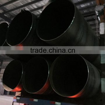 API 5L/ASTM A53 Gr.B Spiral Steel Pipe with3LPEor varnish.BE.219.1-3000mm OD.6-25mm WT