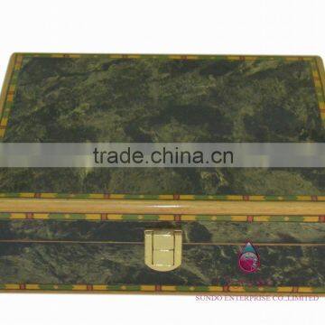 Small Jewelry Box With Pocket and Cushion photo-2