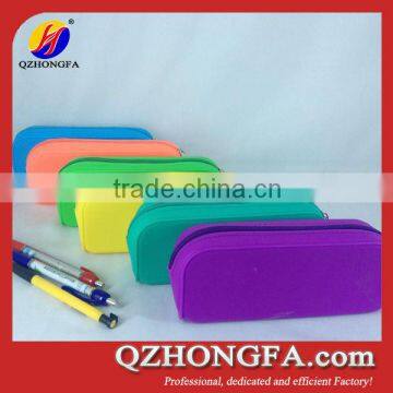 custom zipper silicone pen case